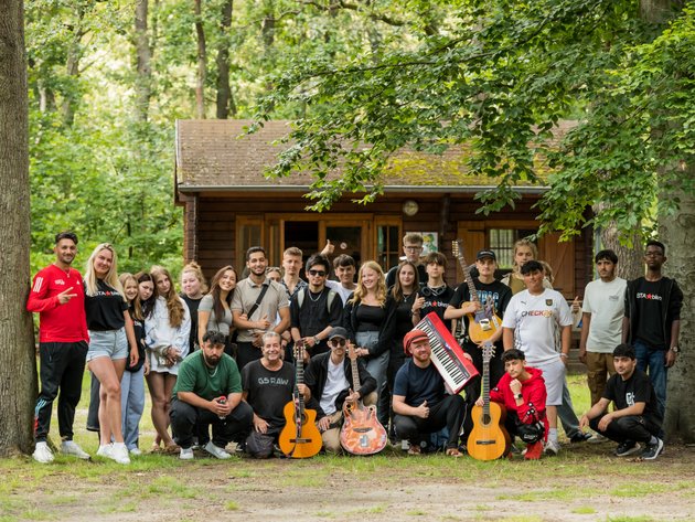 Jugendband Gruppenbild